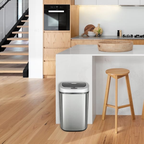 21.1 Gallon Trash Can, Motion Sensor Touchless Kitchen Trash Can Bed
