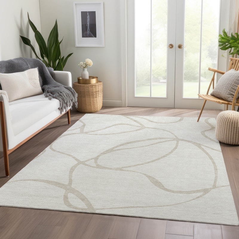 Premium Washable Super Soft Abstract Dash Mayfield Rug