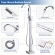 preview thumbnail 26 of 31, WOWOW Single-Handle Waterfall Freestanding Tub Faucet with Handshower