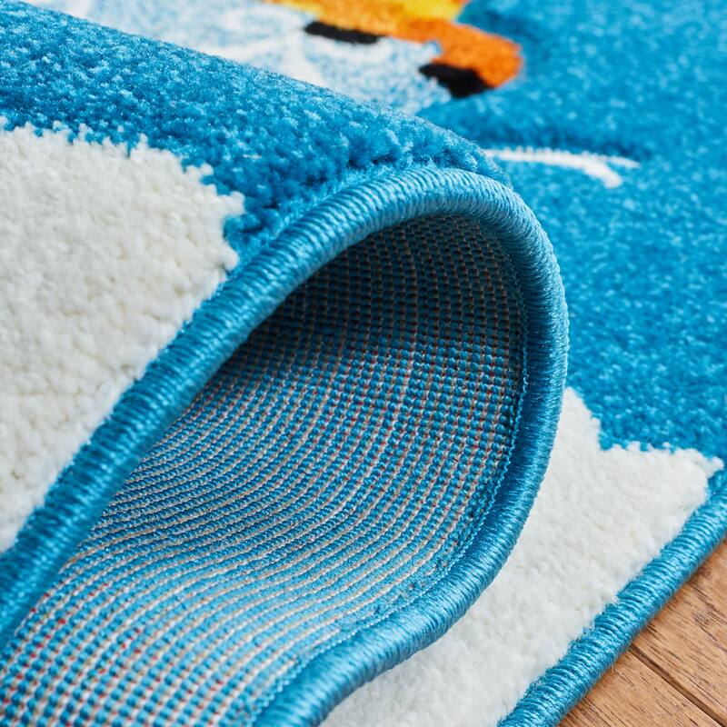 SAFAVIEH Carousel Kids Bengul Hot Air Balloon Rug