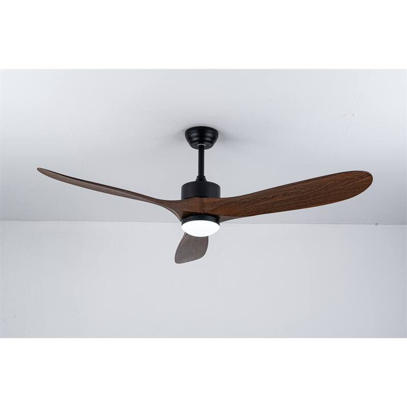 60" Ceiling Fan with LED Light and Remote Control
