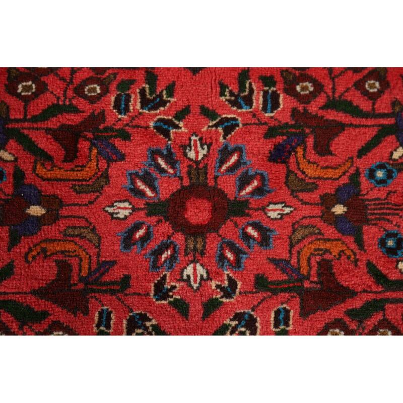 Floral Lilian Persian Area Rug Handmade Wool Carpet - 4'6" x 6'7"