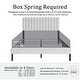 preview thumbnail 28 of 82, CraftPorch Glam Button Tufted Wingback Upholstered Bed