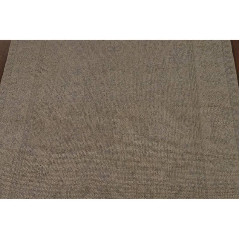 Moroccan Indian Area Rug Hand-Knotted Wool Carpet - 4'9" x 8'1"