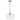 11.5" 1-light Pendant w/ Clear Pebbled Glass
