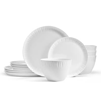 Mikasa Franklyn 12-Piece Dinnerware Set, Service for 4