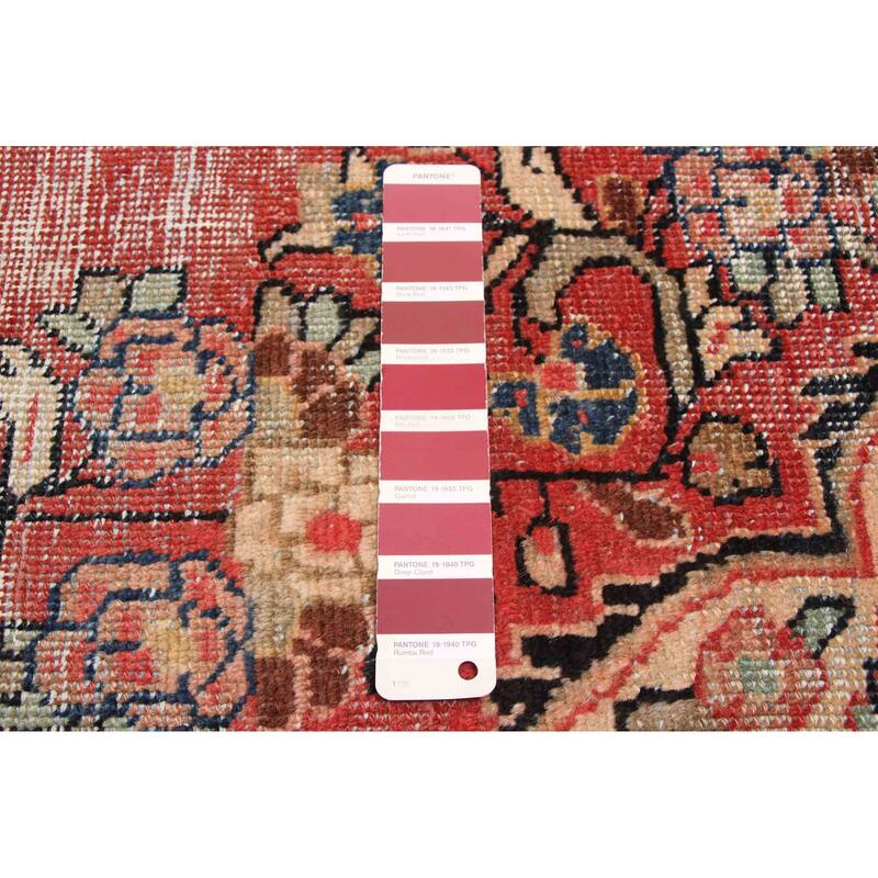 ECARPETGALLERY Hand-knotted Antalya Vintage Red Wool Rug - 3'8 x 6'9