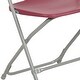 preview thumbnail 45 of 104, 10 Pack 650 lb. Capacity Premium Plastic Folding Chair
