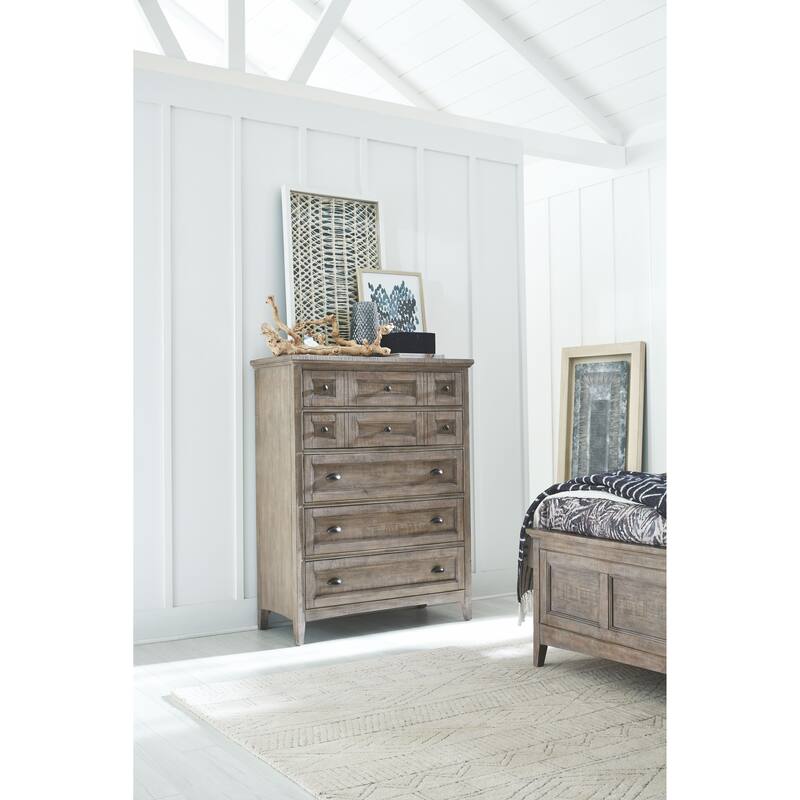 Magnussen Home Paxton Place Dovetail Grey Drawer Chest