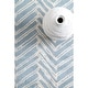 preview thumbnail 13 of 41, Nuloom Handmade Chevron Wool Area Rug