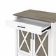 preview thumbnail 18 of 88, Key West Secretary Desk with Storage Cabinet by Bush Furniture