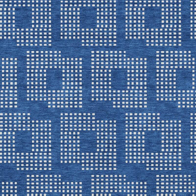 HomeRoots Geometric Transitional Rectangle Outdoor Rug