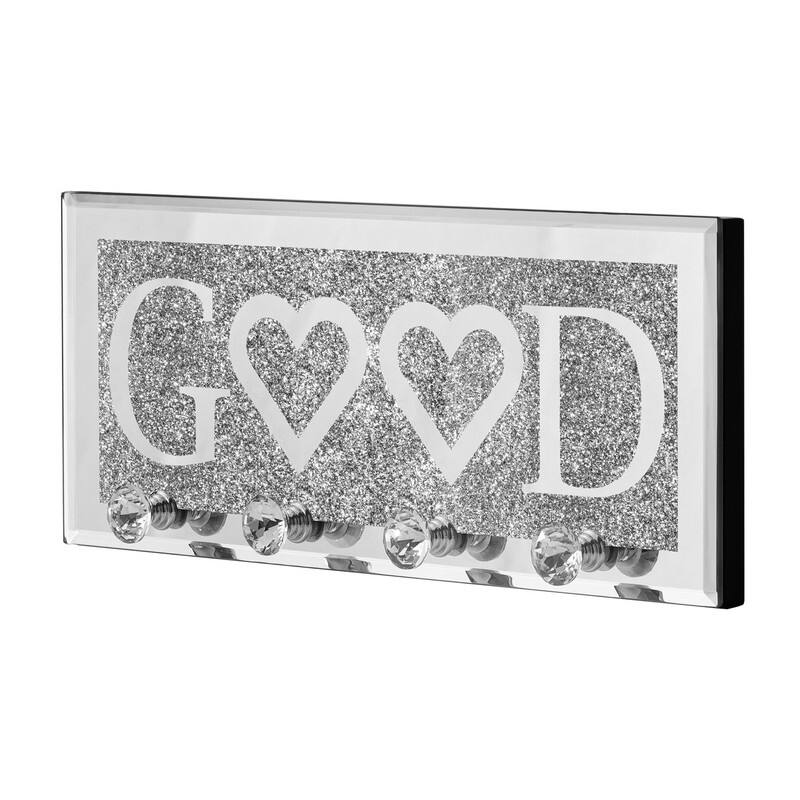 Mirrored Key Holder for Wall Decorative