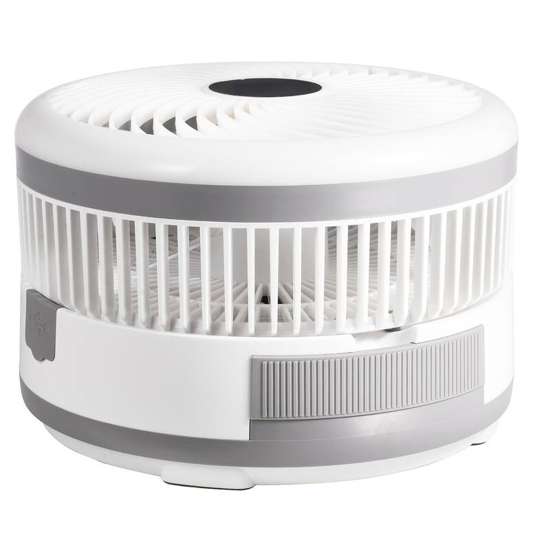 10 inch Foldable Rechargeable Oscillating Fan 3 in 1 Remote 9 Speeds