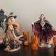 preview thumbnail 8 of 6, Fitz and Floyd Halloween Harvest Witch Figurine, 16.75 Inch