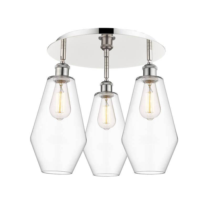 Innovations Lighting Cindyrella - 3 Light 19" Flush Mount
