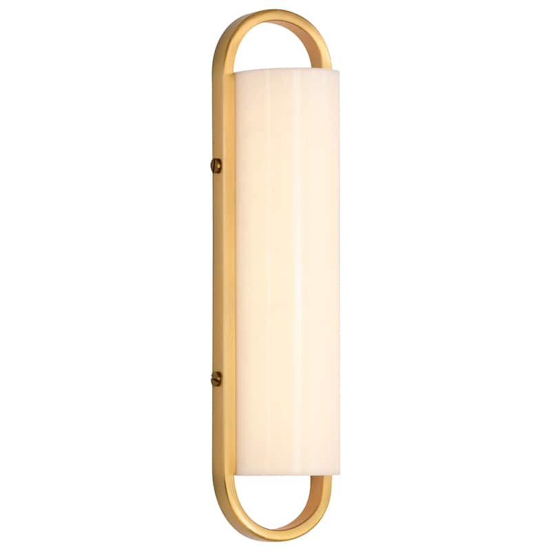Velano 16 Inch LED Vanity Brushed Brass Finish - Brushed Brass