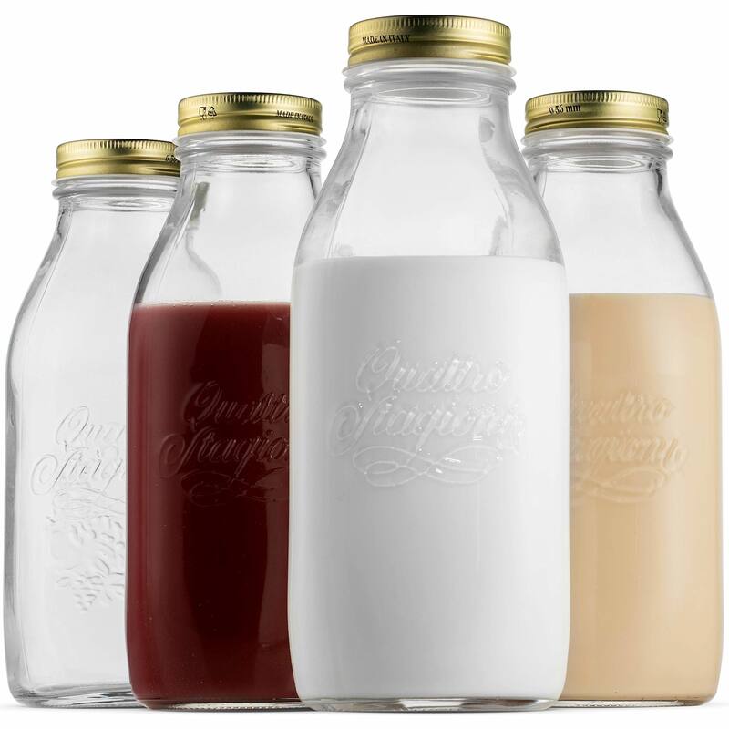 Bormioli Rocco Quattro Stagioni Bottle Set - Set of 4 (33.75 oz)