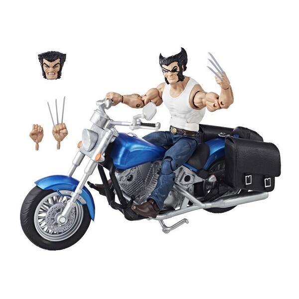 Shop Marvel Legends Series 6 Inch Wolverine And Motorcycle Overstock 30319384