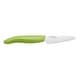 preview thumbnail 1 of 1, Kyocera Advanced Ceramic Revolution Series 3-inch Paring Knife, Green Handle, White Blade - green & white