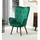 preview thumbnail 26 of 31, Us Pride Furniture Kreedence 26.38" W Microfiber Accent Chair