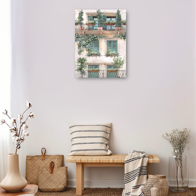 Shutters I By Studio Arts Canvas Art Print
