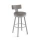 Option Silver Grey Polyester / Shiny Grey Metal