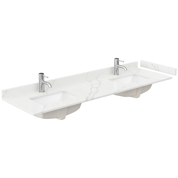Wyndham Collection WCF292972D-QTZ-UNSMXX Miranda 72" Free Standing
