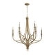 preview thumbnail 2 of 0, Minka Lavery Covent Park 9 Light 34" Wide Taper Candle Chandelier