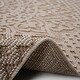 preview thumbnail 4 of 5, LOOM & LUXE Collection Beige/Medallion Indoor/Outdoor Area Rug