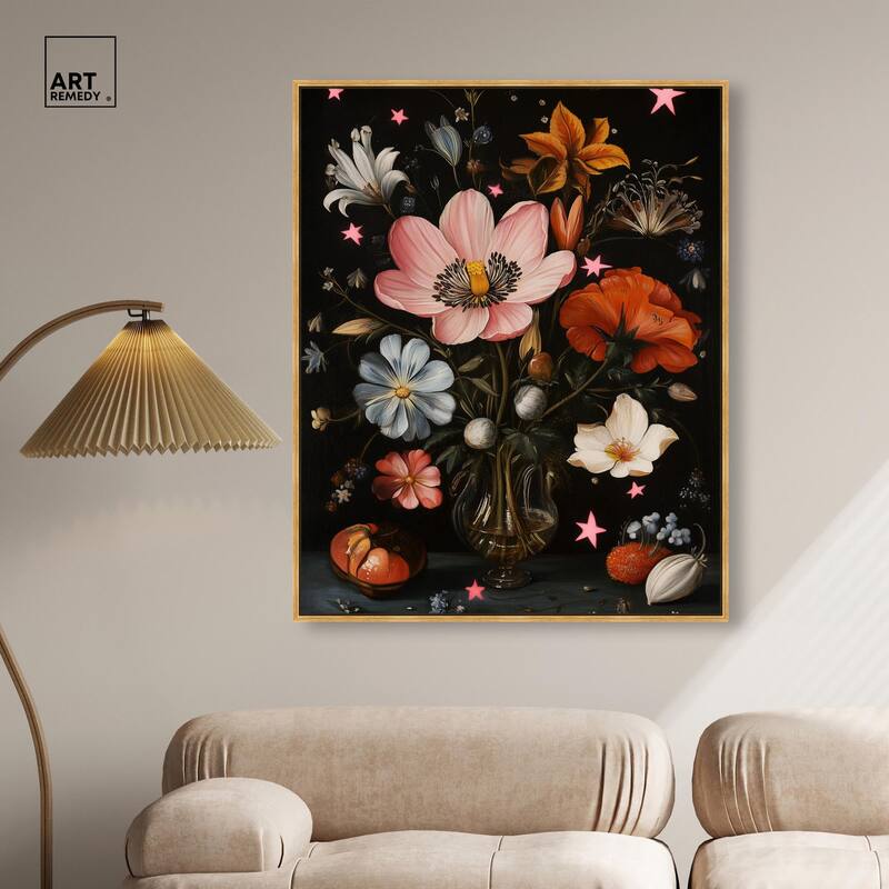 TANY's Floral Universe II Canvas by Art Remedy