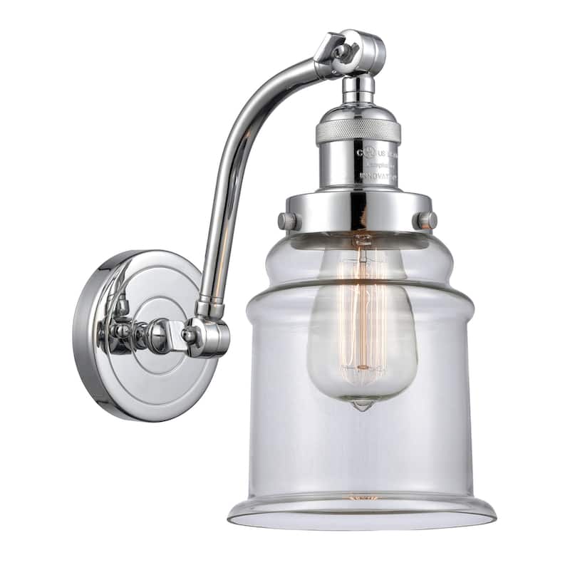 Innovations Lighting Canton Single Light 12" Tall Bathroom Sconce