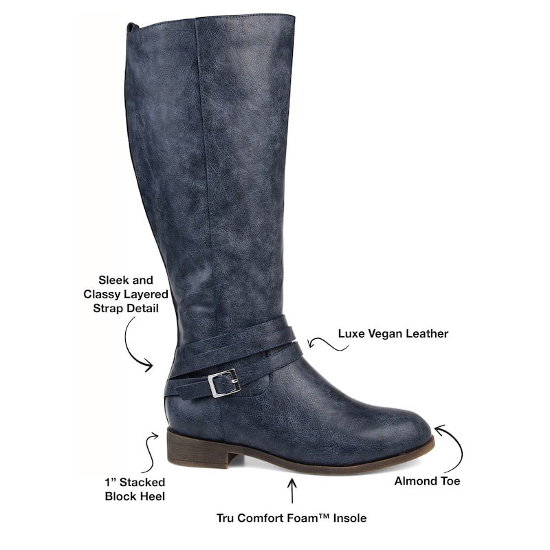 Journee Collection Wide Calf Women's Ivie Boot