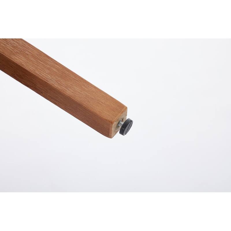 Set of 2 Modern Armless Dining Chairs With Curved backrest and Solid Wooden Legs for Dining Room Living Room