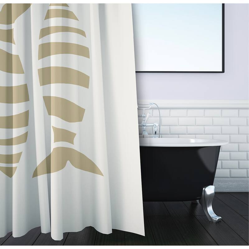 Puzzle Fish Shower Curtain