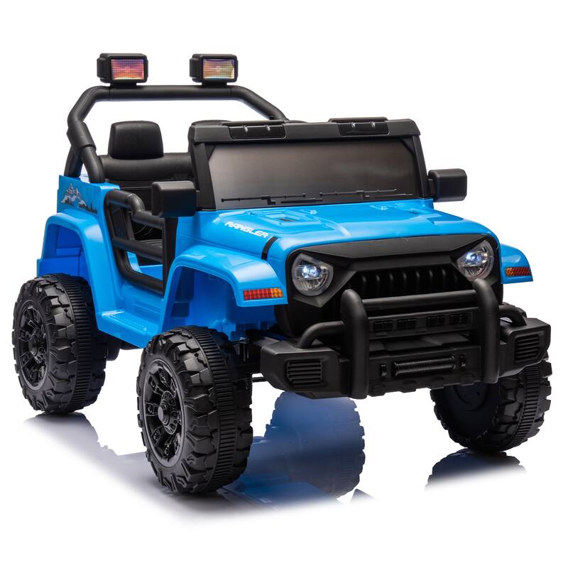 Kids Electric Ride-On Car with Remote, 12V, Bluetooth, Four-Wheel Suspension, Ages 3+