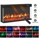 preview thumbnail 10 of 52, 98" Farmhouse TV Stand with 36" Fireplace for TVs up to 100"