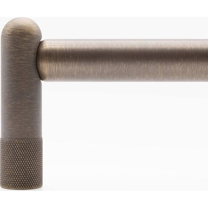 Hapny Home K1032-APPLC Knurled 18" Center to Center Modern Industrial