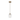 Millennium Lighting Ashford 1 Light Pendant in  Modern Gold with Clear Glass Shade
