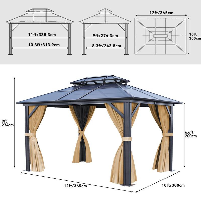Metal Outdoor Canopy Gazebo