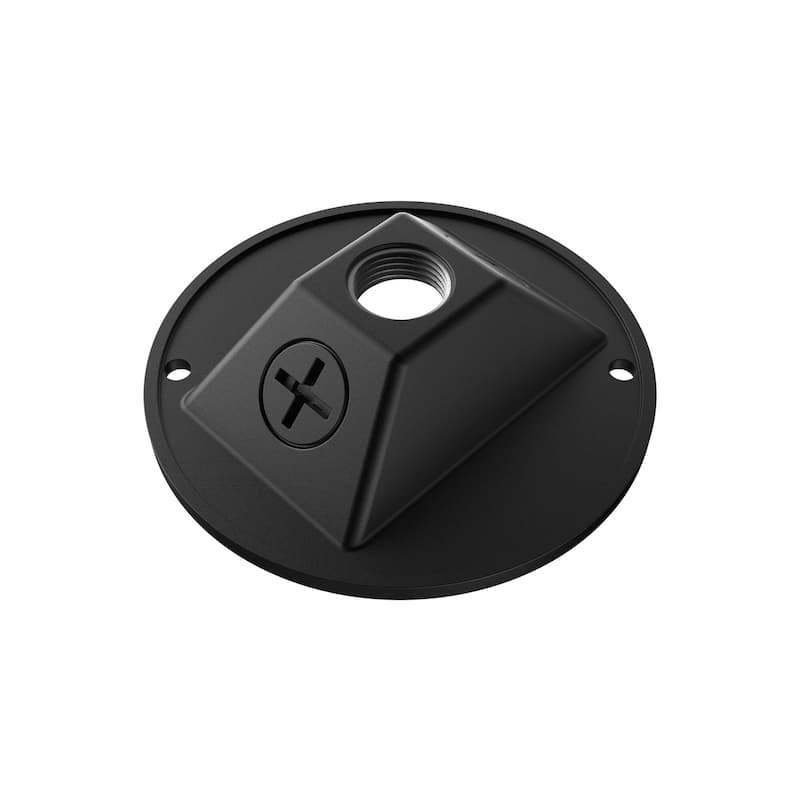 Landscape Spotlight Wall Mount - Black