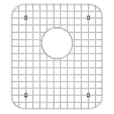 Whitehaus Matching Grid for Small Bowl Model WHNAP3322 - Stainless Steel
