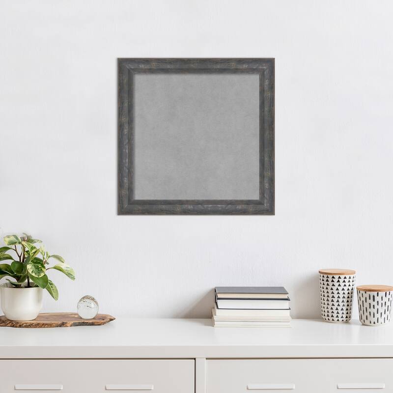 Amanti Art Angled Metallic Rainbow Framed Magnetic Board