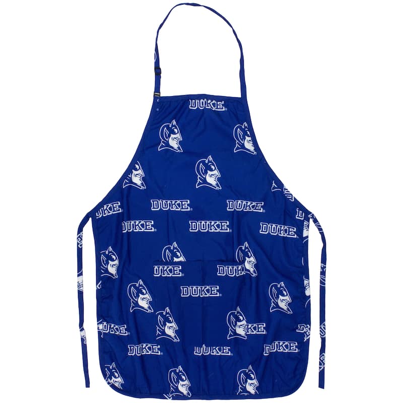 Duke Blue Devils Tailgating or Grilling Apron With 9" Pocket, Fully Adjustable