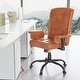 preview thumbnail 20 of 21, Adjustable Desk Chair Executive Office Chair Computer Chair Ergonomic Mid Back with 360°Swivel, Home Office Desk Chair