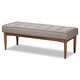 preview thumbnail 12 of 18, Sanford Mid-Century Modern Dining Bench