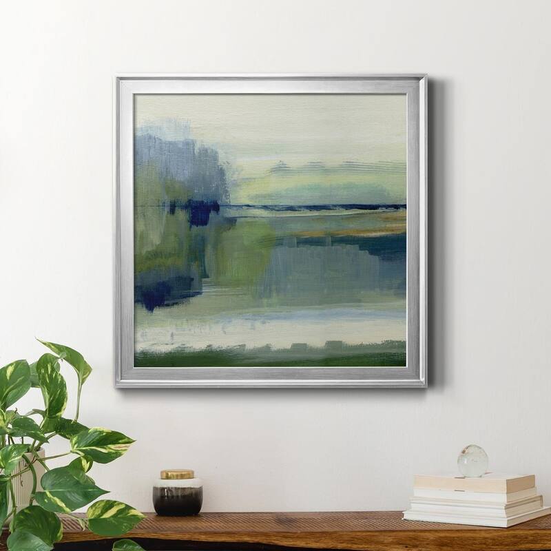 Glistening Meadow Detail I-Premium Framed Canvas - Ready to Hang