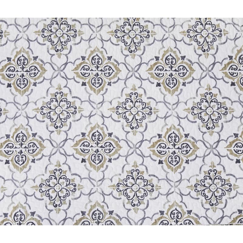 Booker Medallion Bedding Quilt Set