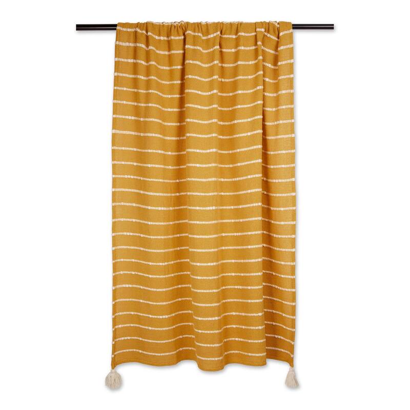 DII Slub Stripe Throw