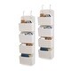 preview thumbnail 11 of 15, 2-Pack Over the Door Storage Organizer with 4 Pockets